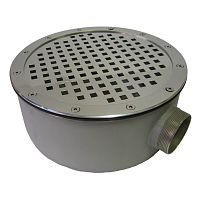 Донный слив 320мм Акватехника 2 1/2" НР AISI 316 (универсал) (AT04.04M)